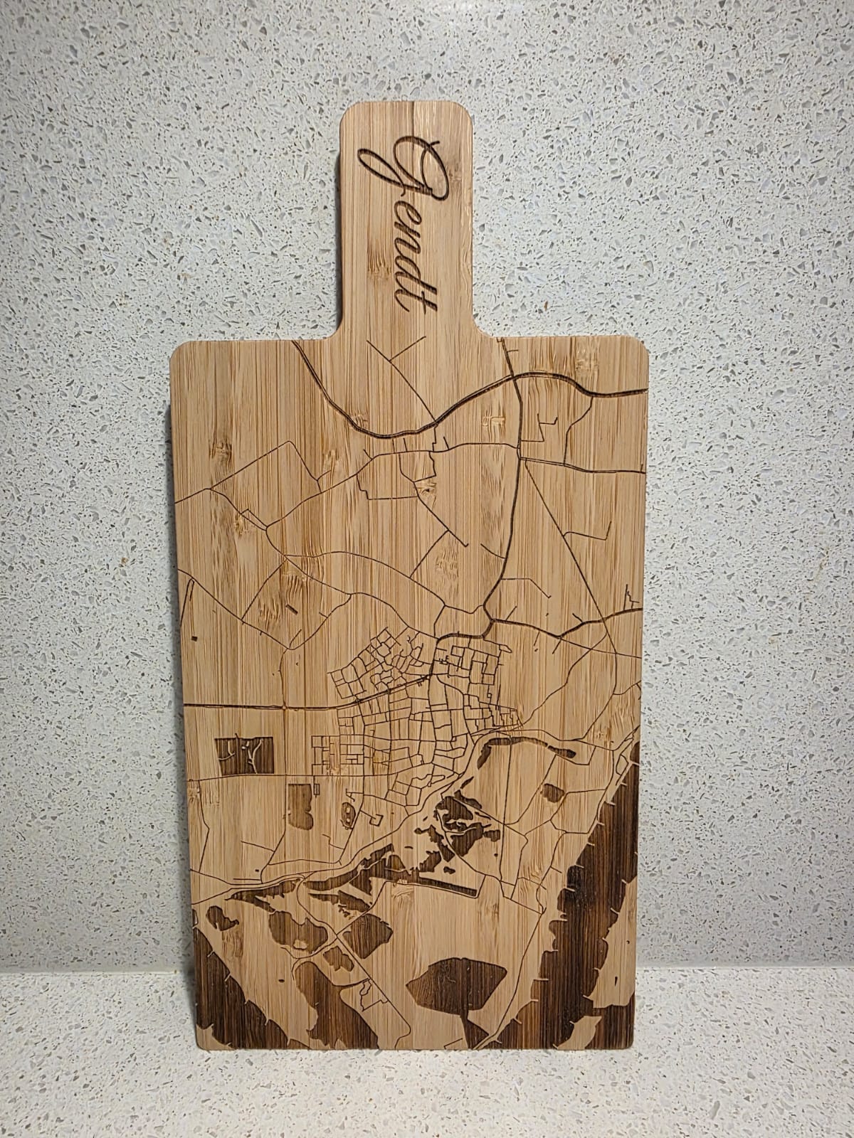 Miniatuur landkaart