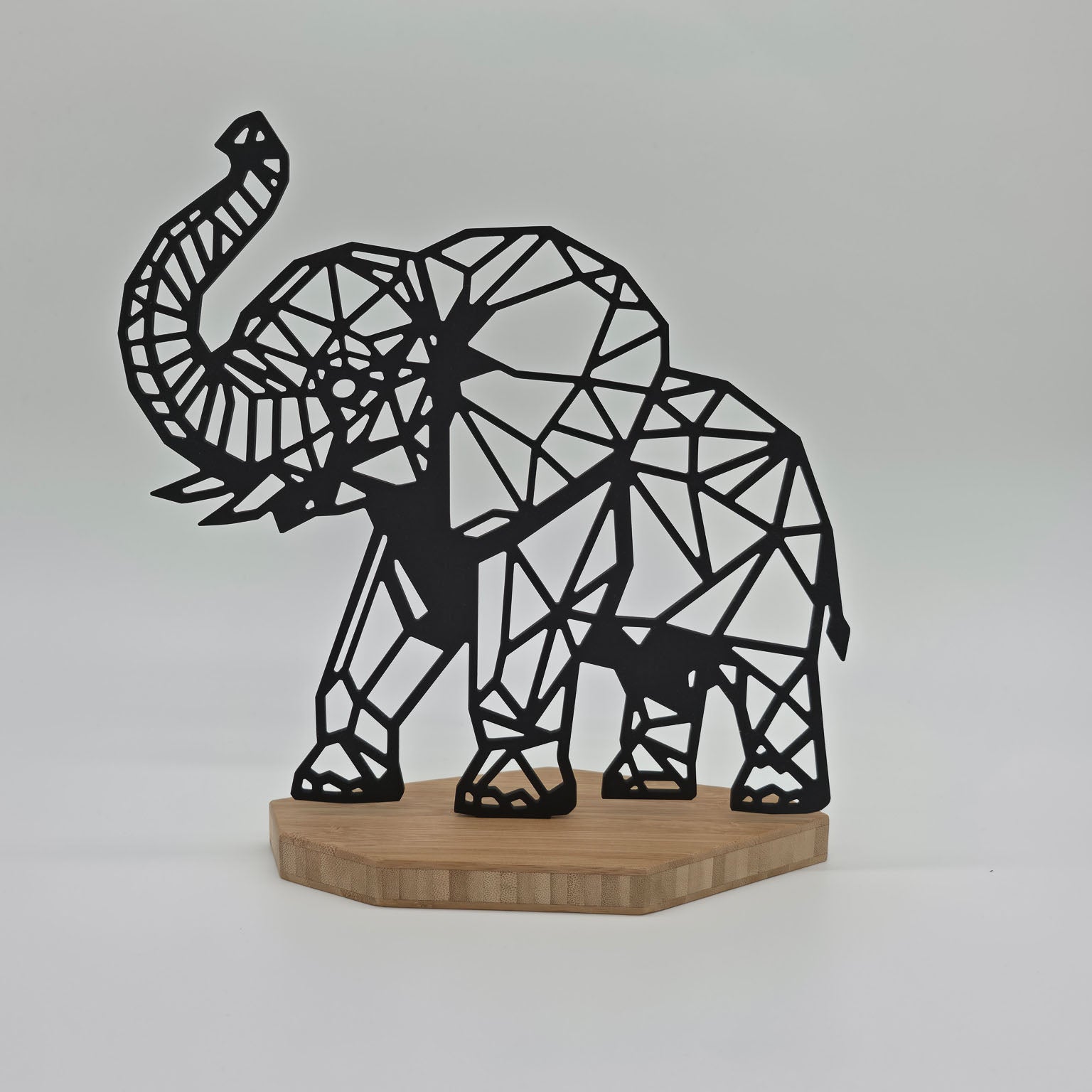 Geometrisch dier op voetstuk