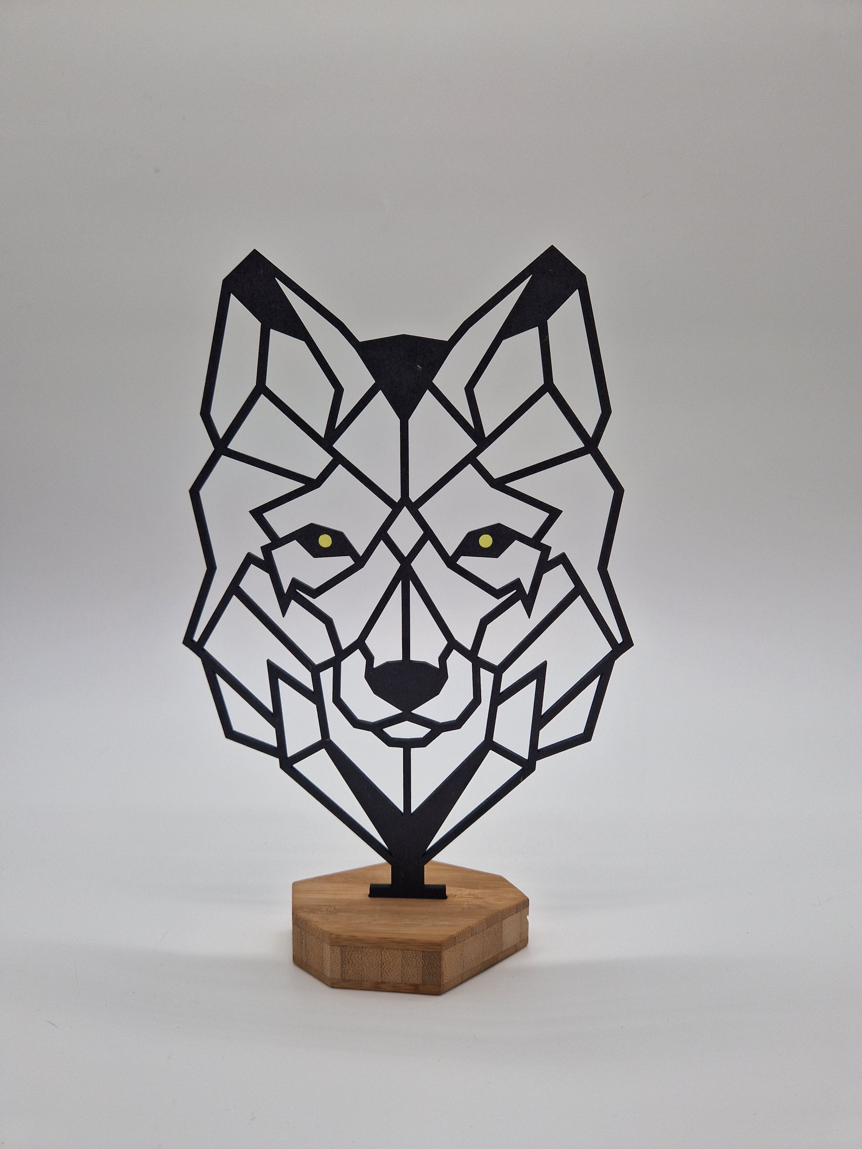 Geometrisch dier op voetstuk