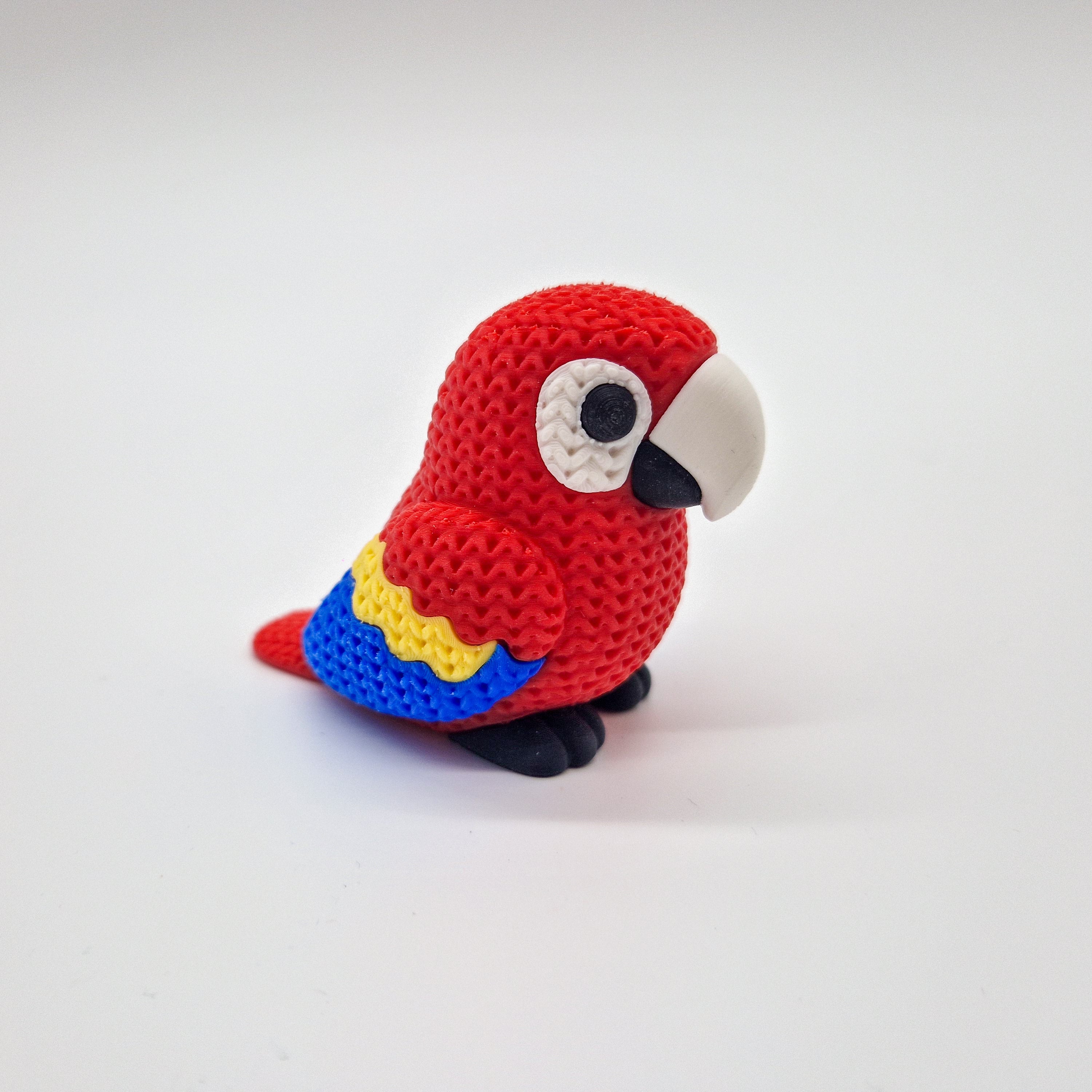 3D‑Geprinte Amigurumi Diertjes