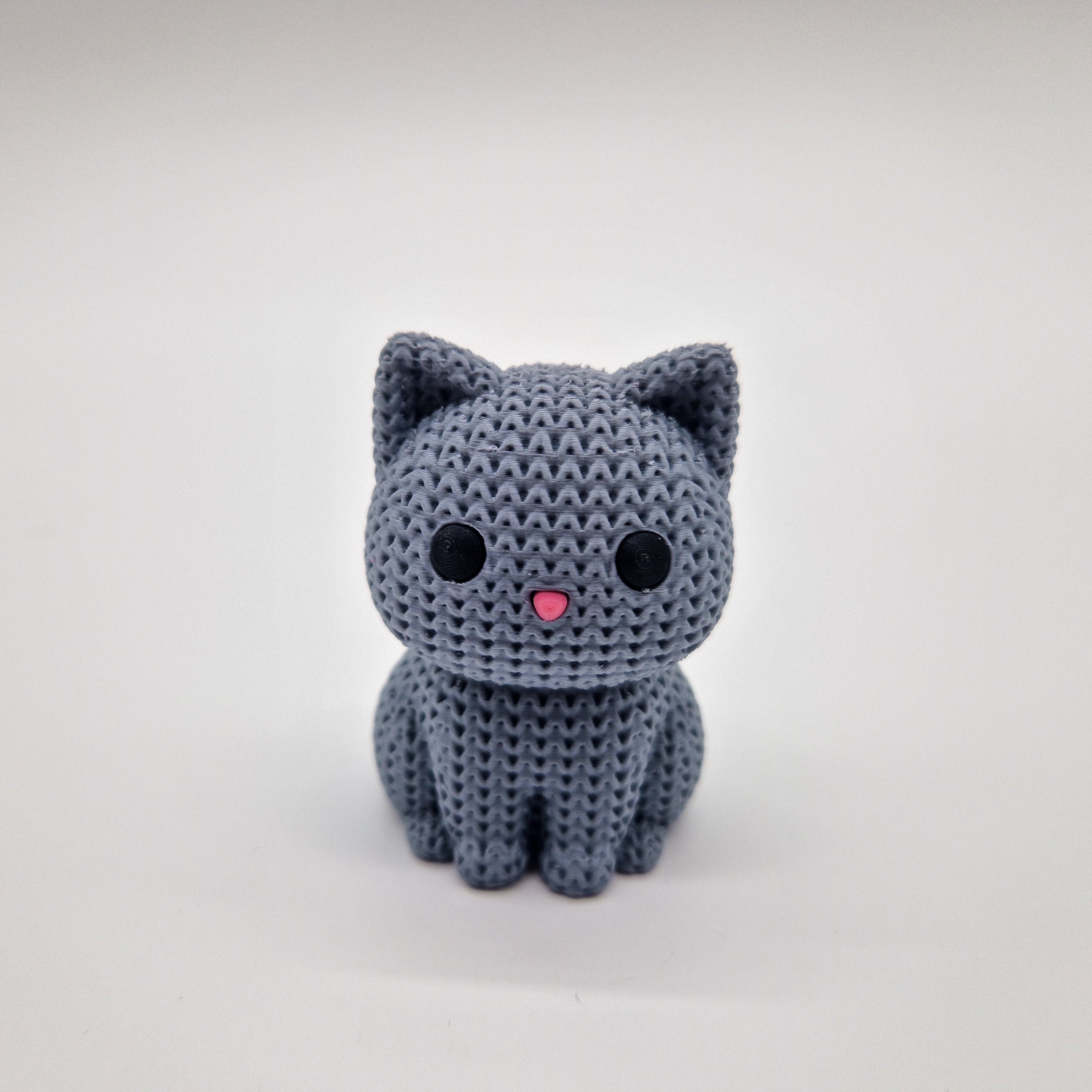 3D‑Geprinte Amigurumi Diertjes