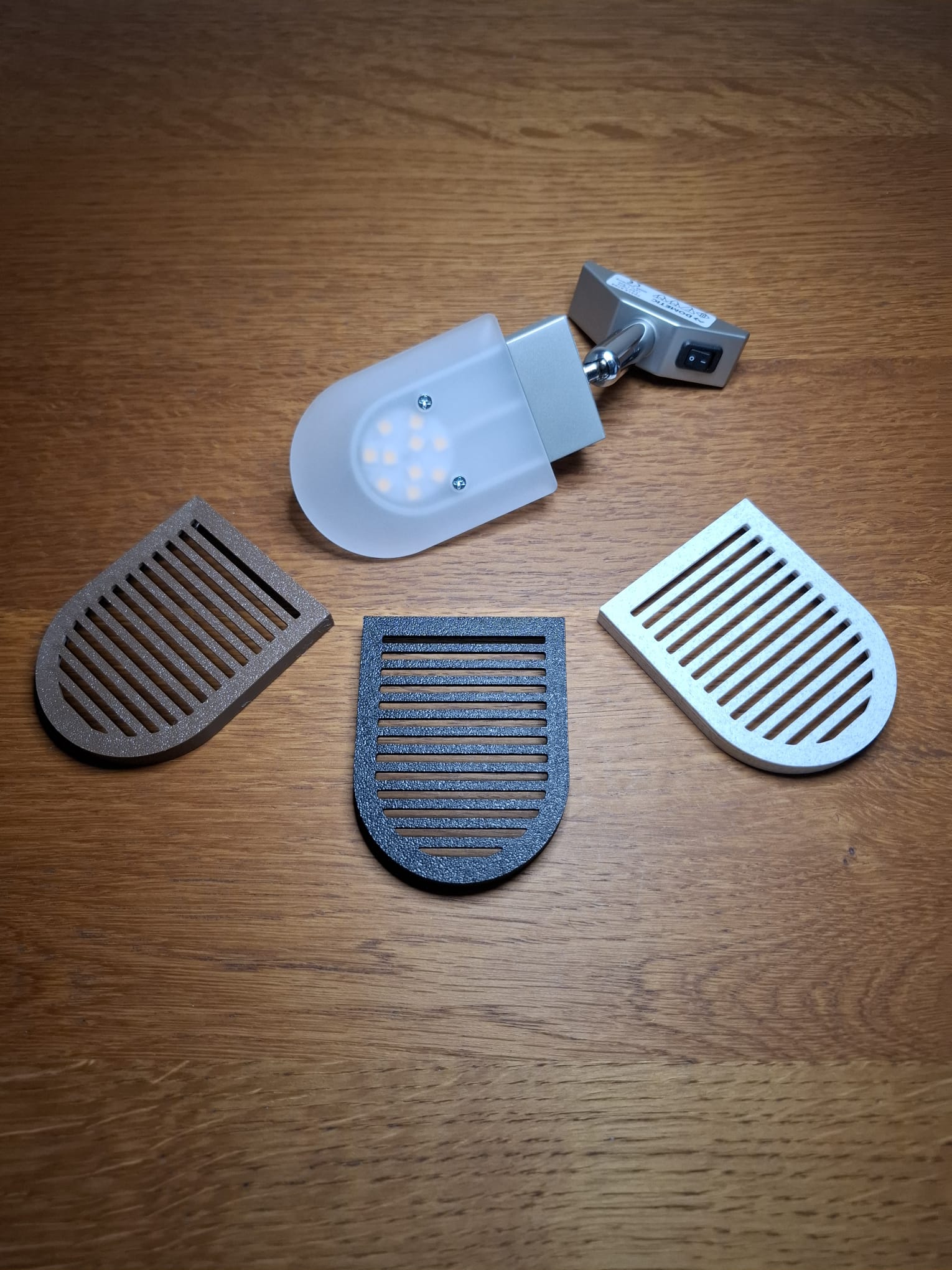 Dimkap voor Railspot Caravan