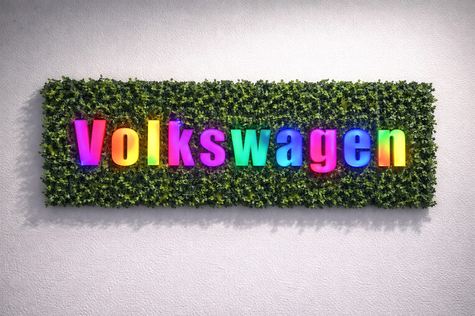 Volkswagen LED sign - 200 x 50 cm