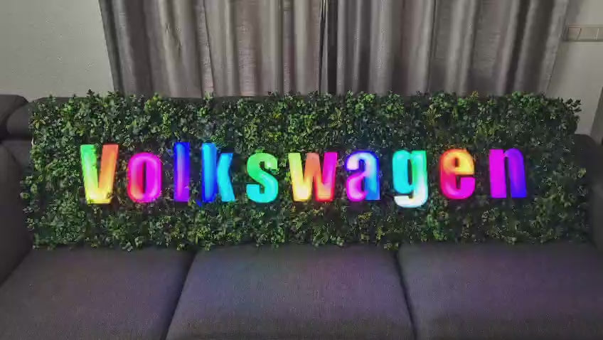 Volkswagen LED sign - 200 x 50 cm